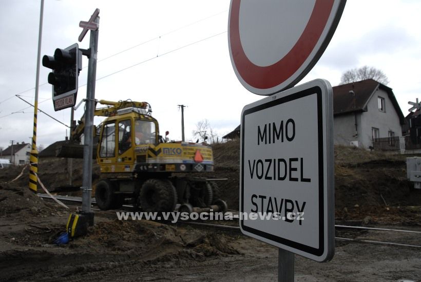 Přejezdy v Mírovce jsou uzavřeny