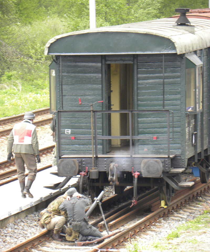 Přepadení vlaku o víkendu v Chotěboři