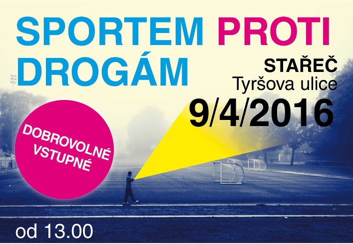 obrázek: Preventivní kampaň s názvem Sportem proti drogám na Třebíčsku