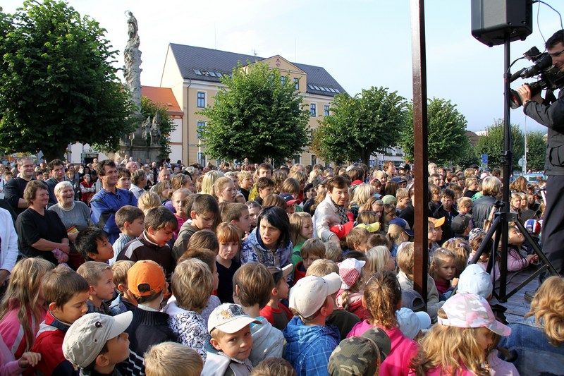 obrázek: Prezident zahájil v Ledči návštěvu Vysočiny