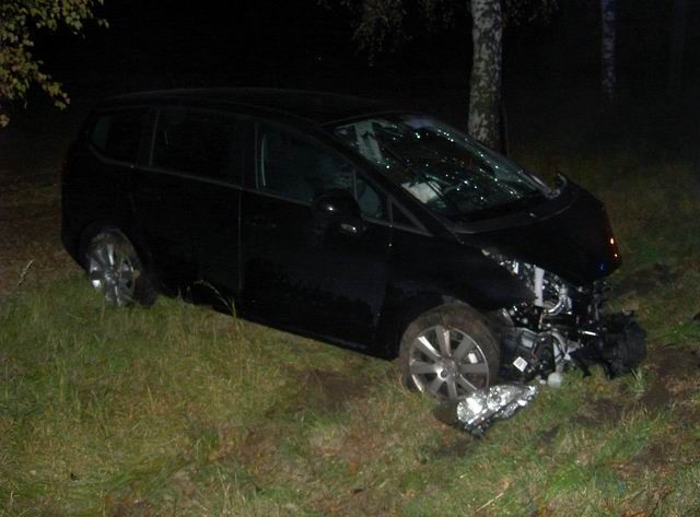 Při nehodě u Hodějovic se zranili dva lidé