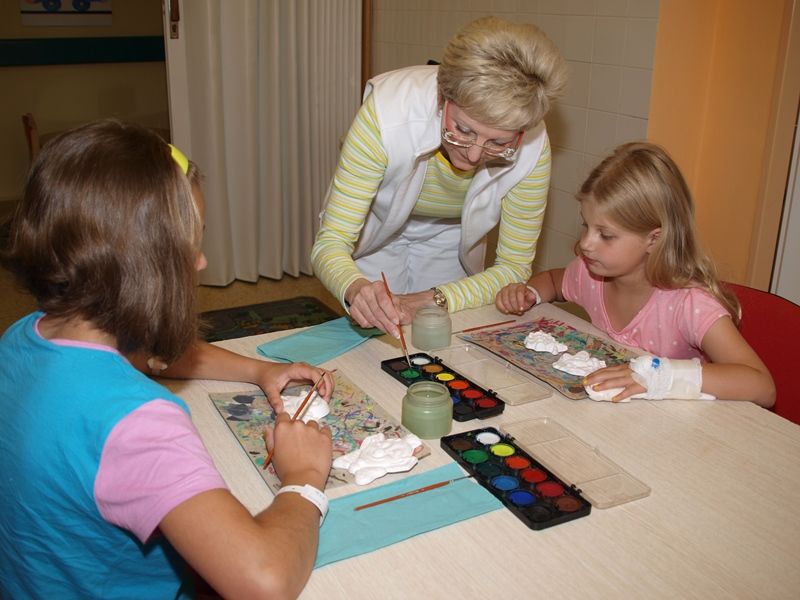 obrázek: Pro děti jsou učitelky v jihlavské nemocnici i o prázdninách