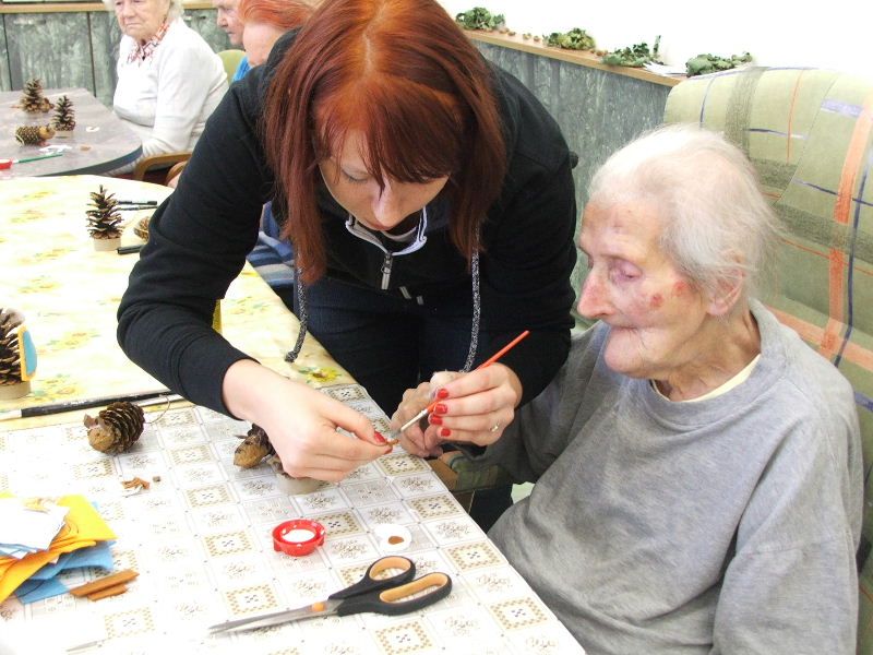 obrázek: Projekt studentky oboru sociální práce v Domově pro seniory ve Velkém Meziříčí