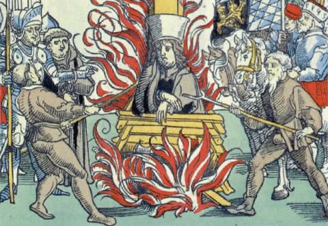 Prokurátor, který poslal Husa na hranici, pocházel z Německého Brodu