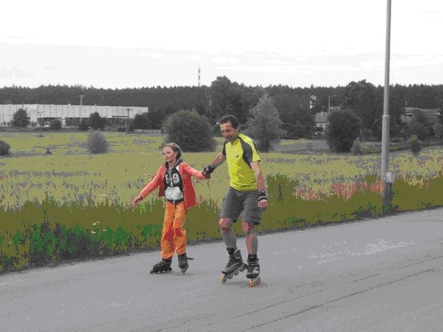 První jihlavská in-line jízda