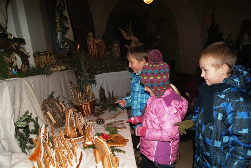 První mimořádná výstava betlémů v budějovickém kostele