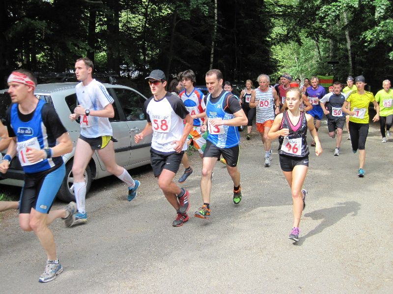 obrázek: První ročník běhu Okolo Geofondu v Chotěboři