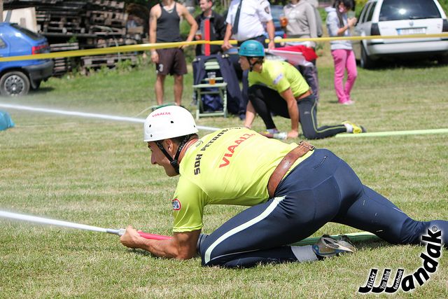 Prvních šest příček extraligy v požárním útoku patří Vysočině