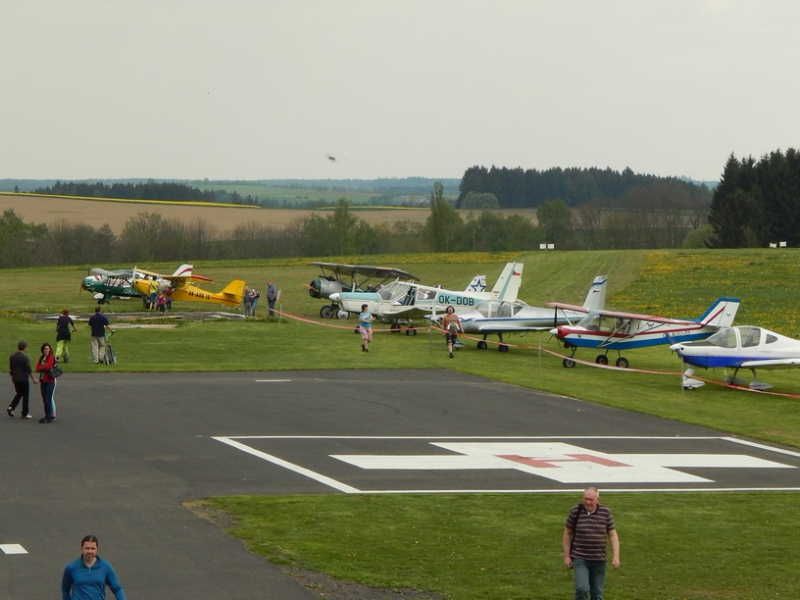 Prvomájový den na letišti Přibyslav