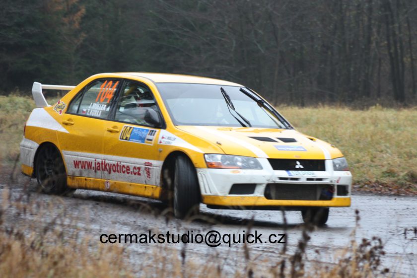 Rally Vysočina o víkendu na Vysočině