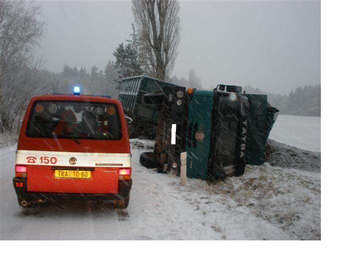 Ranní nehody ve čtvrtek na Vysočině