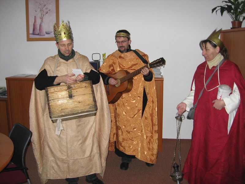Ředitelská Tříkrálová koleda v Havlíčkově Brodě