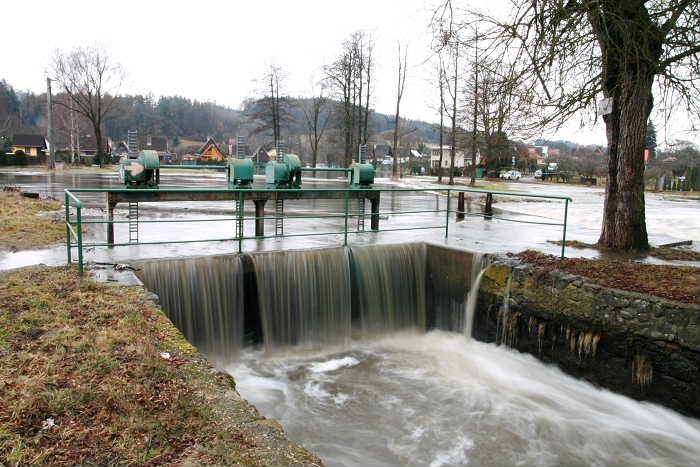 Řeky na Vysočině stagnují a během pátka budou kulminovat