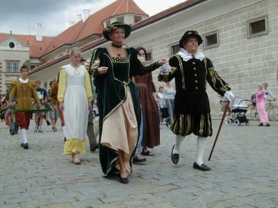 Řemeslné trhy na zámku v Telči