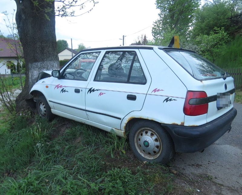 obrázek: Řidička zemřela po nárazu do sloupu v Radkově