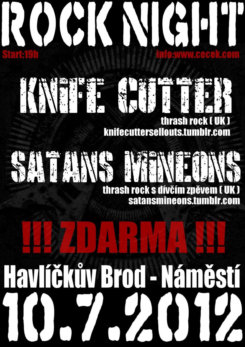 Rocková noc na náměstí v Brodě