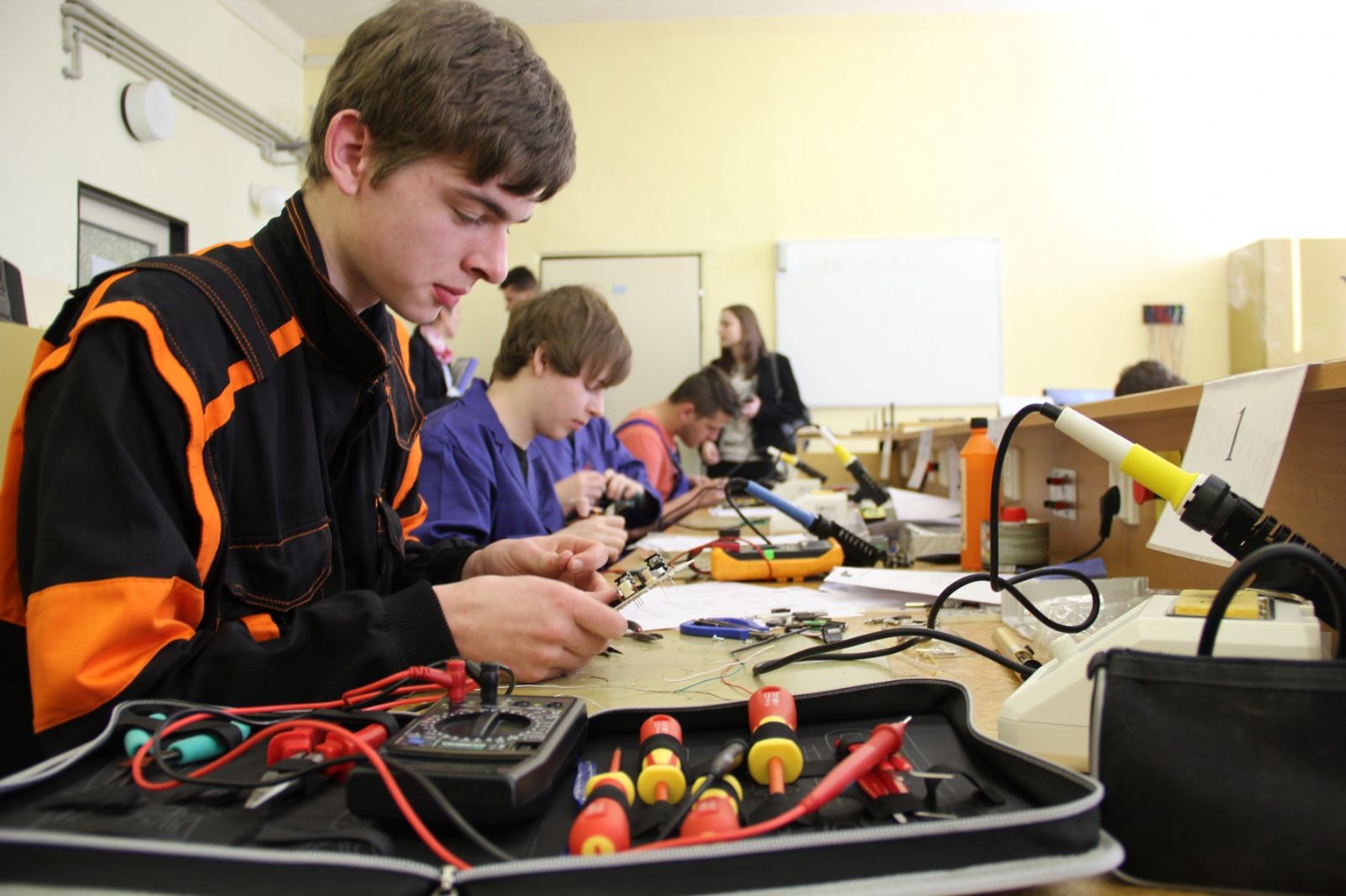 obrázek: Roman Fialka: Budu jediný elektrikář v rodině