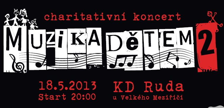 Ruda nabídne o víkendu charitativní koncert Muzika dětem