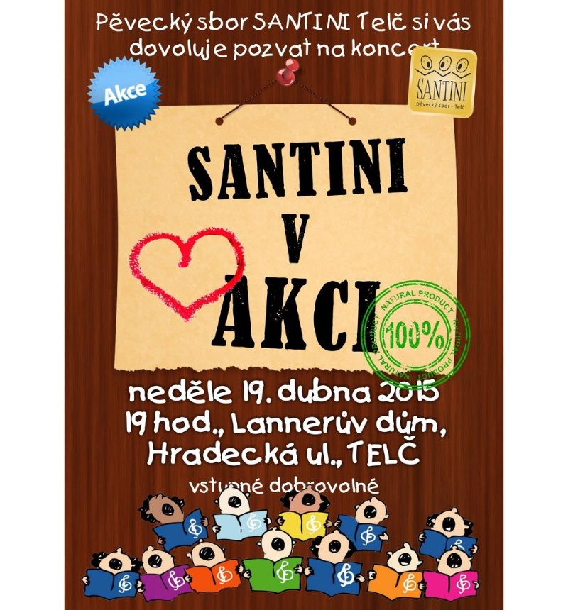 obrázek: Santini v akci v Telči