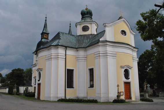 Santiniho chrám ve Zvoli