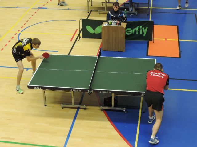 Sedm stolních tenistů z Vysočiny na turnaji ve Zruči