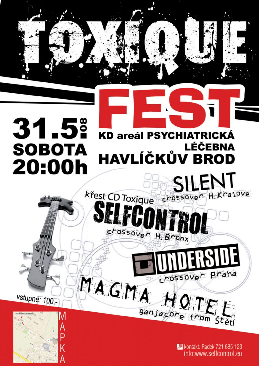Selfcontrol pokřtí v Brodě CD