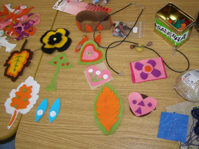 obrázek: Seniorky z Polné vystaví výrobky z plsti v Domě s pečovatelskou službou