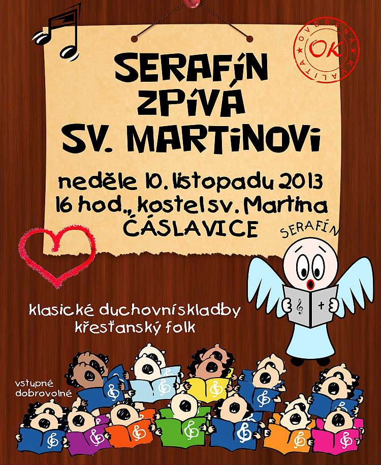 Serafín koncertuje v Čáslavicích