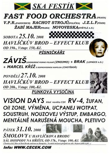 Ska festík se koná v Brodě
