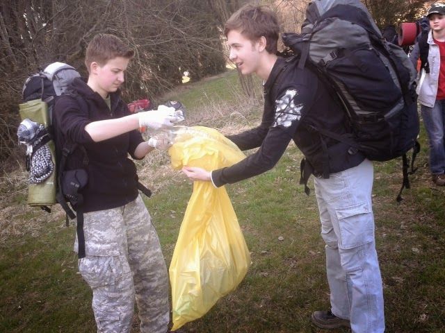 Skauti vyčistili přes patnáct kilometrů cest