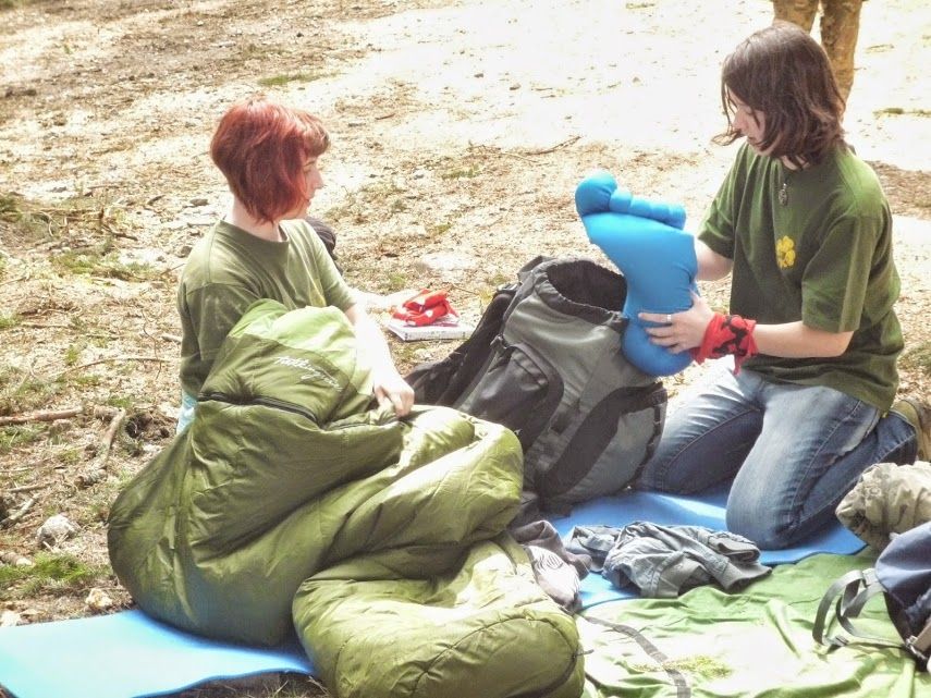 Skautské závody na Javořici