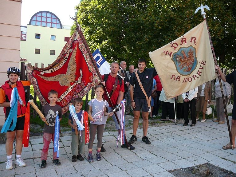 Sletovou štafetu převzali i brodští sokolové