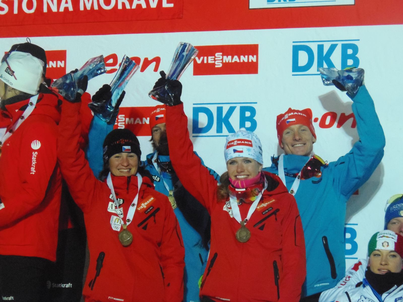 obrázek: Smíšené štafety zacinkaly bronzem