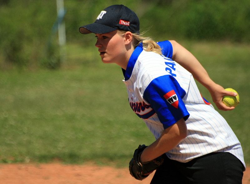 Softballový turnaj v Hrotovicích pro reprezentantky Slovenska
