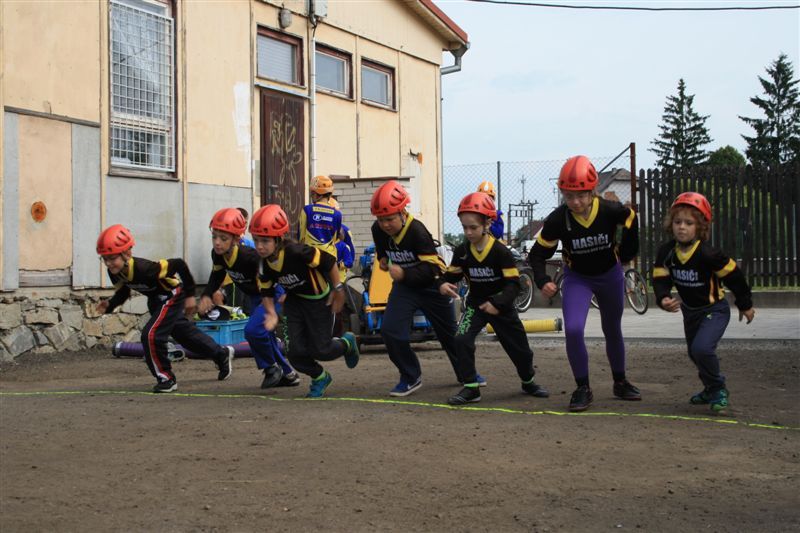 obrázek: Soutěž mladých hasičů v Jaroměřicích nad Rokytnou