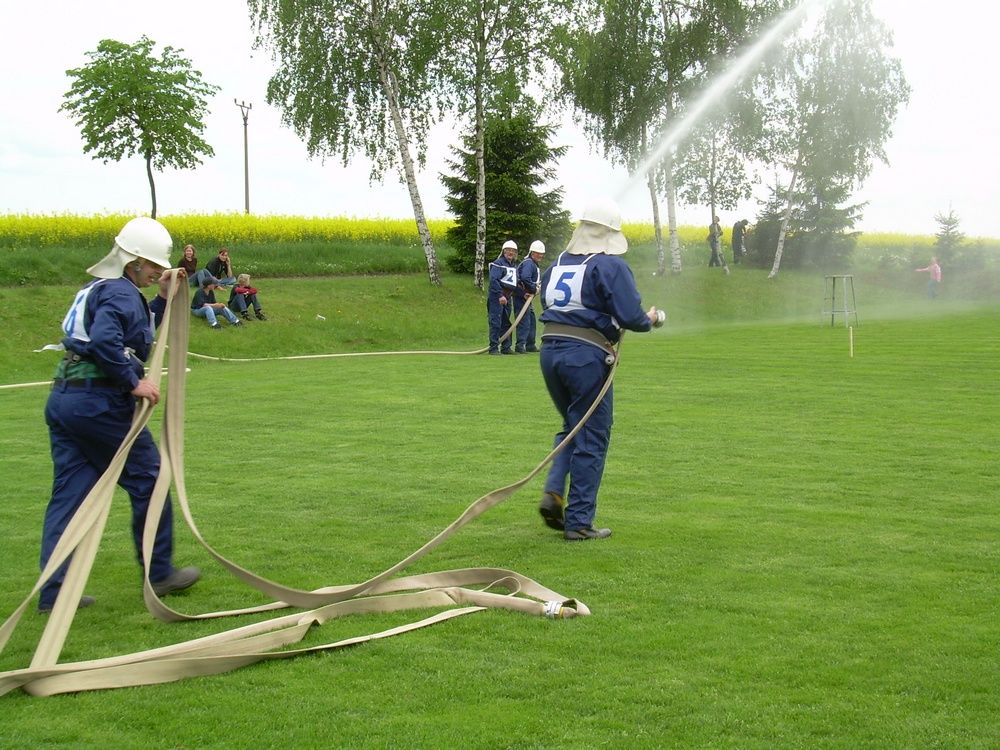 Soutěž v požárním útoku okrsku Velká Losenice