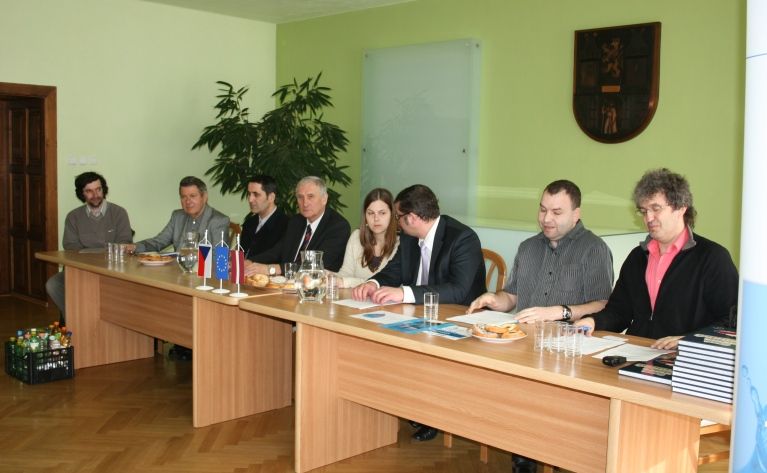 Soutok studánek Vysočiny v Pelhřimově