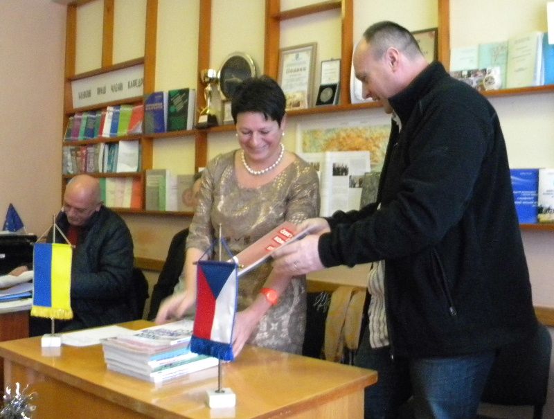 obrázek: Společnost Centrum Vysočina podpořila výuku češtiny v Užhorodě