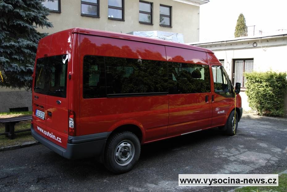Stacionář Úsvit v Brodě slavnostně pokřtil nové auto