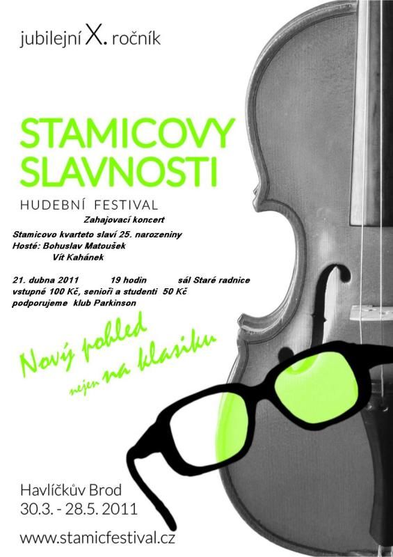Stamicovy slavnosti pokračují v úterý orchestrálním koncertem