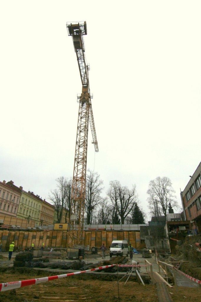 Stavba jihlavského zimního stadionu už je v základech