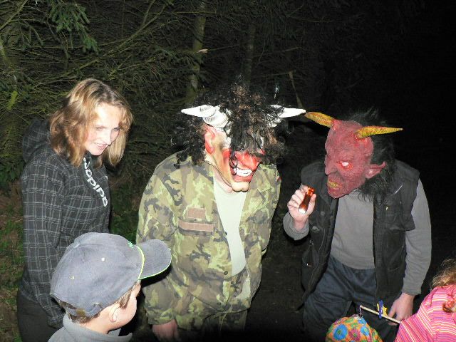 obrázek: Strašidelná stezka v Mírovce