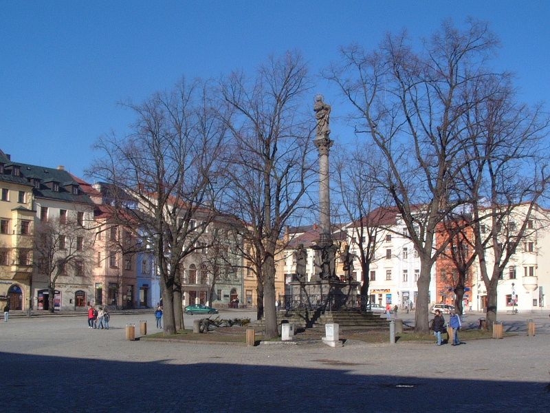 Střed Jihlavy vyznačí ve středu v poledne