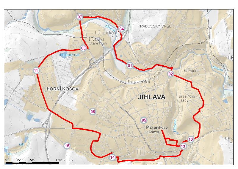 obrázek: Stříbrné pomezí provede Jihlavou i okolím