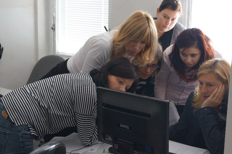 obrázek: Studenti jihlavské školy sociální připravují den otevřených dveří