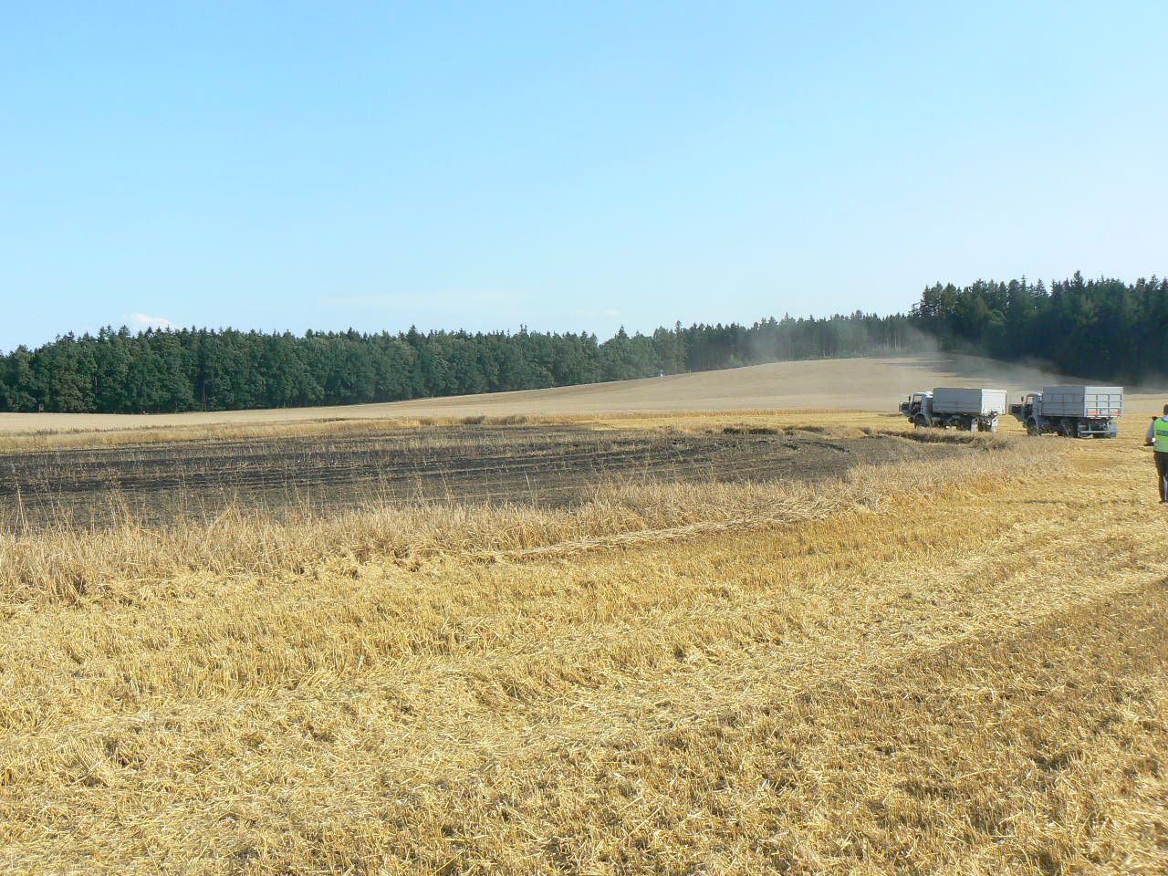 obrázek: Sucho trápí i Vysočinu. Herálec musí vodu dovážet v cisternách