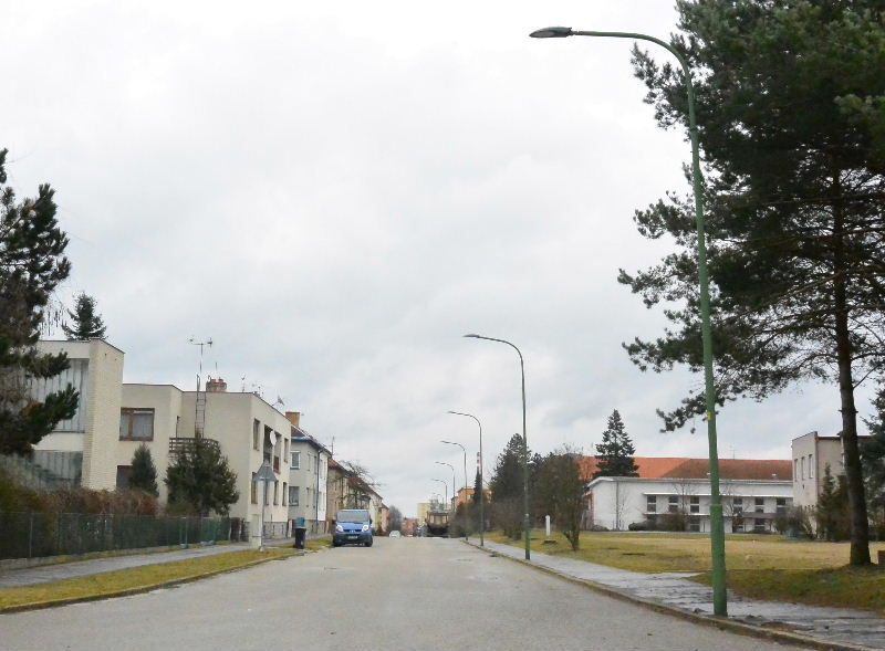 obrázek: Švabinského ulice v Třebíči má nově úsporné osvětlení