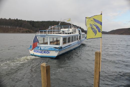 obrázek: Svatomartinská podzimní plavba na Dalešické přehradě