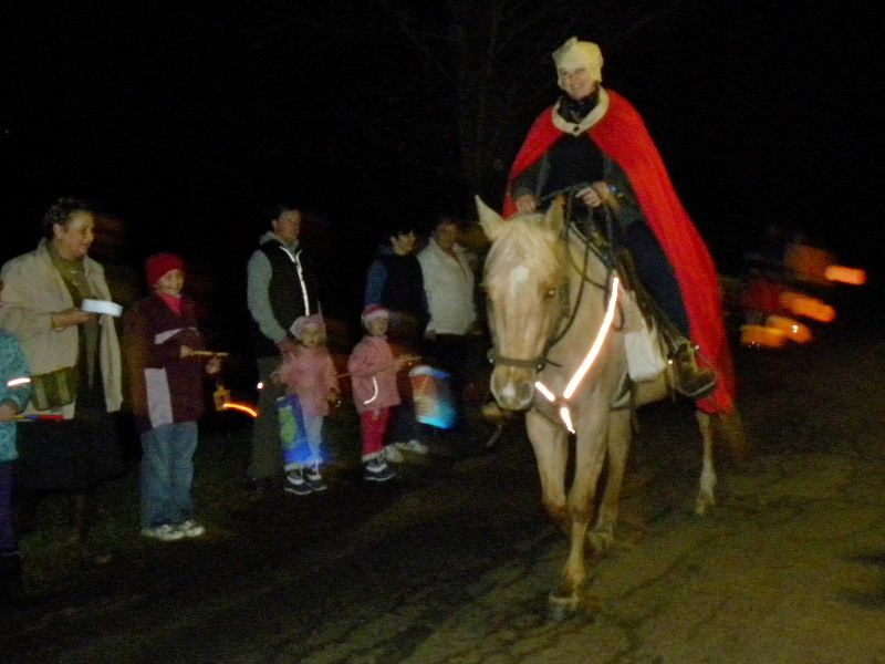 obrázek: Svatomartinský průvod v Rozsochatci