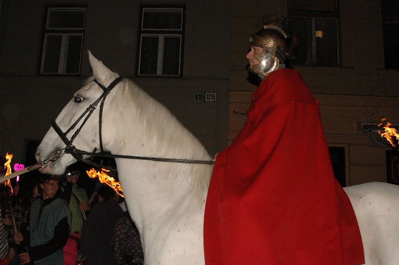 obrázek: Svatý Martin v pondělí ve Vysokých Studnicích